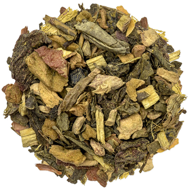 Invigorate loose tea leaves