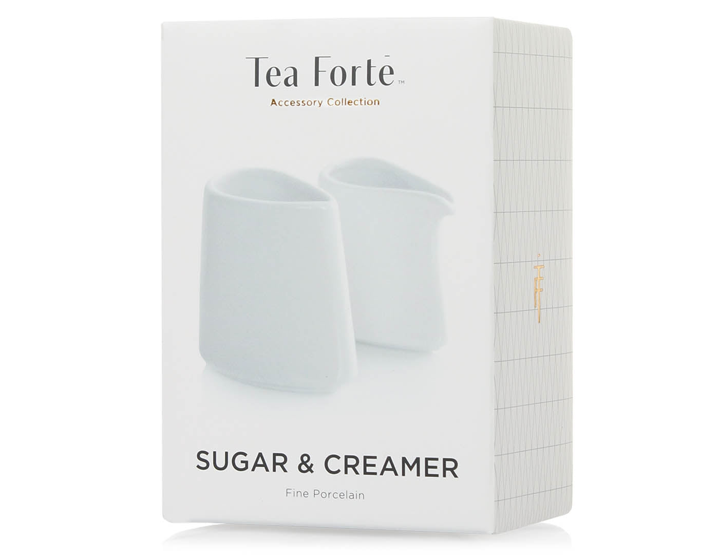 Sugar and creamer set of 2 showing packaging